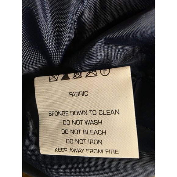 NWT J4 Jacket Mens Navy Blue Velvet Button-Up Jacket Contrast Stitching Size L - Picture 8 of 9